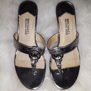 MICHAEL KORS WEDGE SANDALS SZ 7